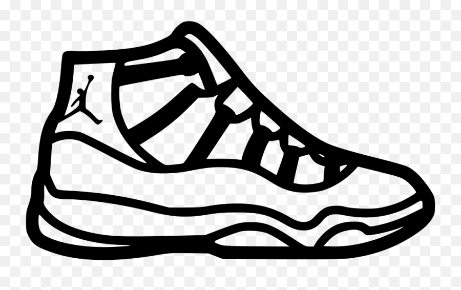 Jordan Svg Shoe Transparent U0026 Png Clipart Free Download - Ywd Jordan Shoe Clipart Emoji,Jordan Logo Emoji