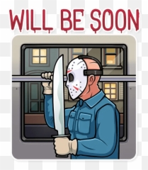 Jason Stickers Set For Telegram - Cartoon Emoji,Jason Voorhees Emoji