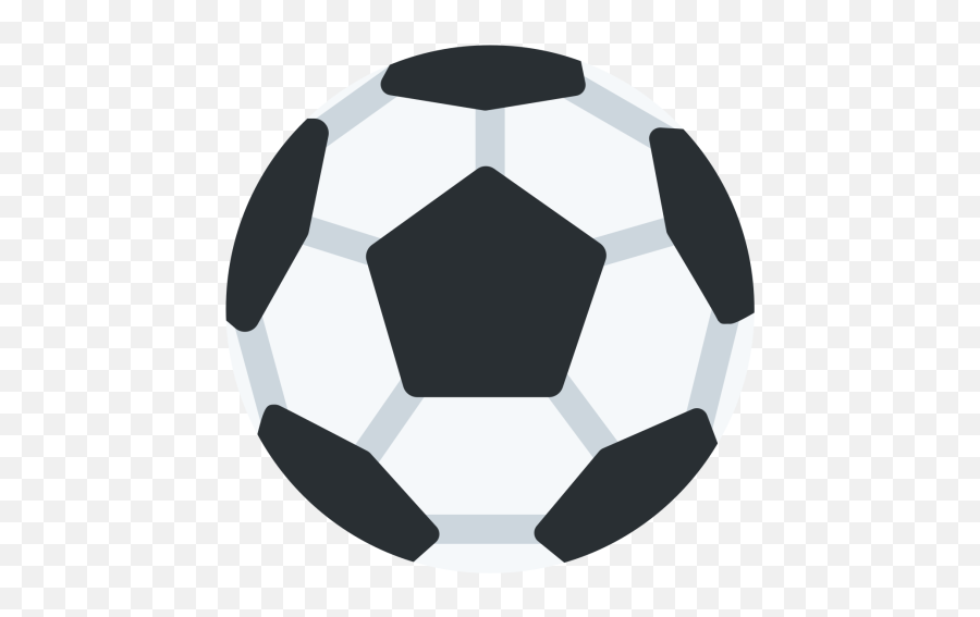 Soccer Emoji Icon Of Flat Style - Soccer Ball Favicon,Field Goal Emoji
