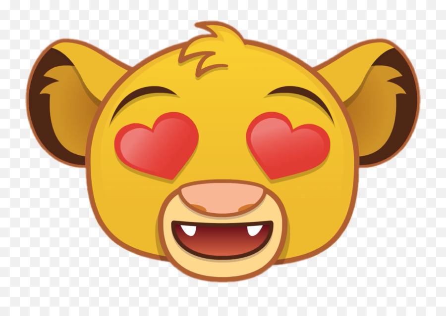 Simba Emoji Lionking Sticker By Valentinaleona663 - Disney Emoji Blitz Simba,Lion King Emoji