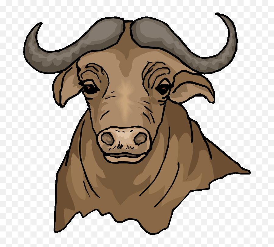 Free Buffalo Clipart - Chinese Zodiac The Animal Race On Land Emoji,Bison Emoji