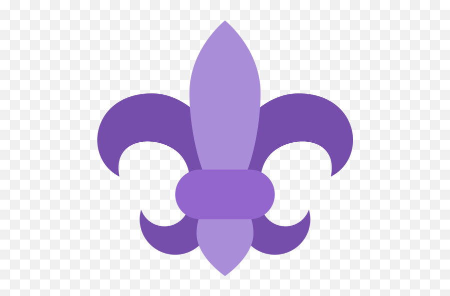 Fleur - Emoji Fleur De Lys,New Orleans Emoji