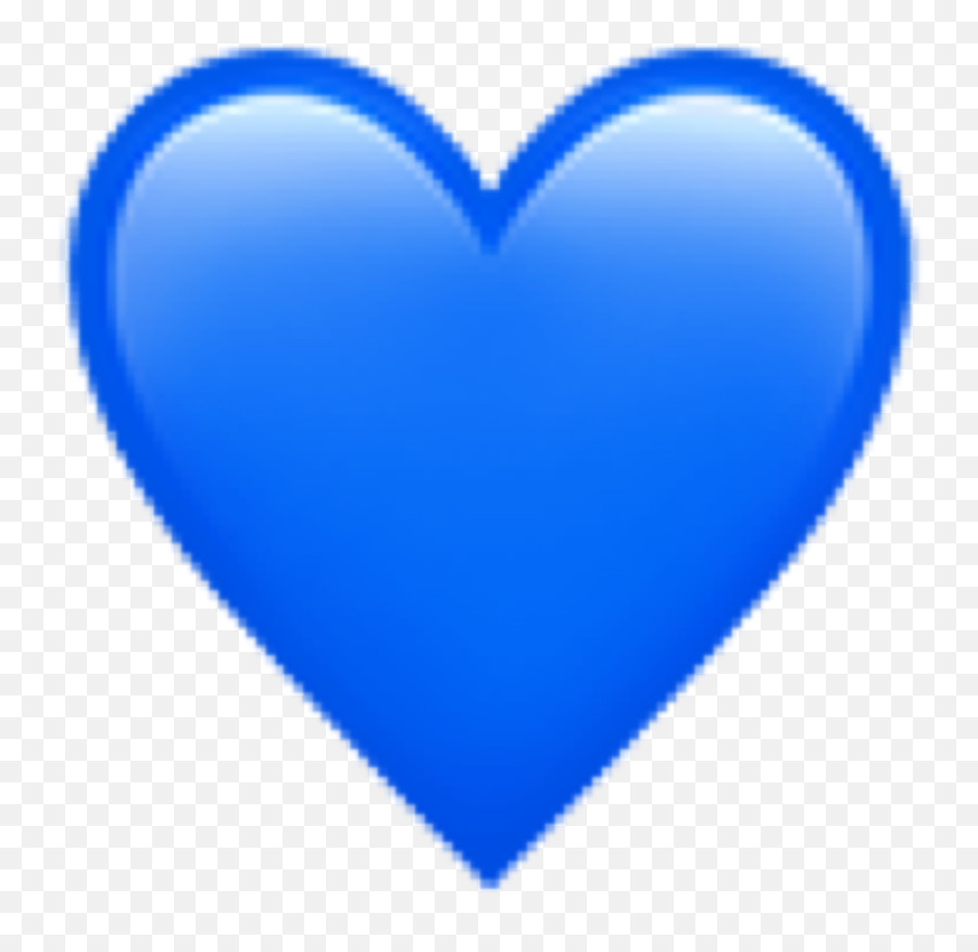 Blue Heart Blueheart Blue Heart Emoji Heartemoji Bluehe - Transparent Background Blue Heart Emoji,Blue Heart Emoji