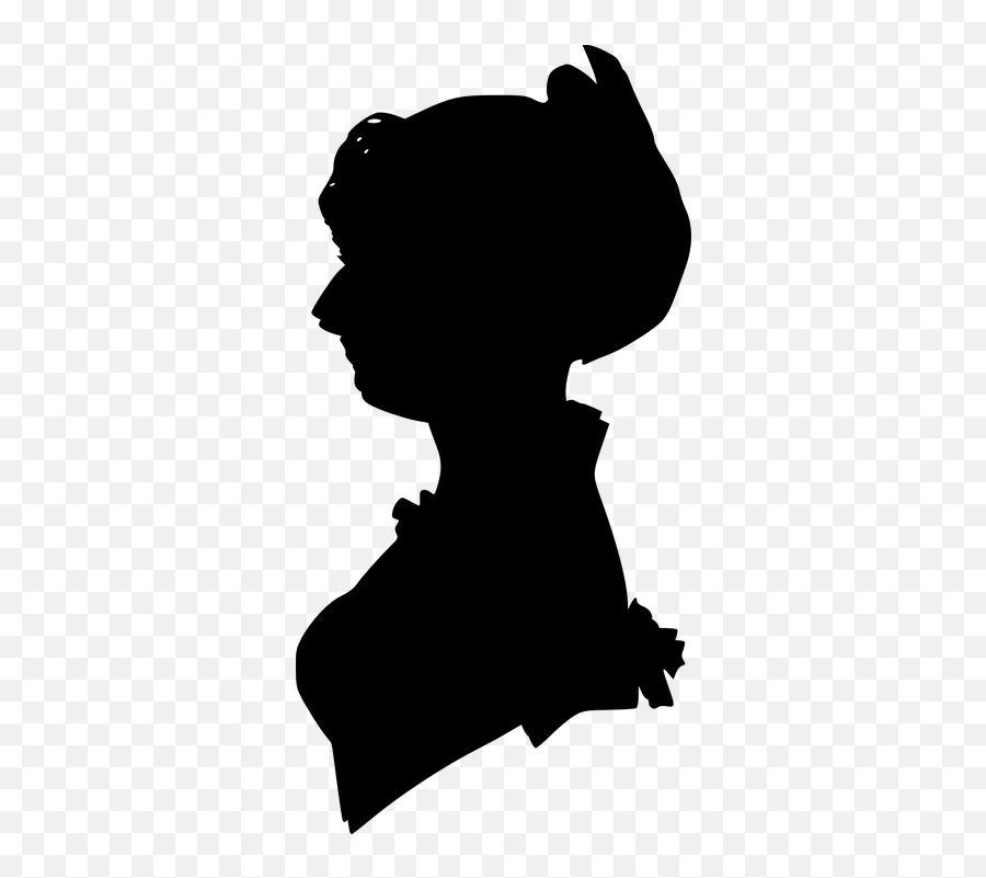 Free Hairstyle Hair Vectors - Old Lady Silhouette Png Emoji,Emo Emoticon