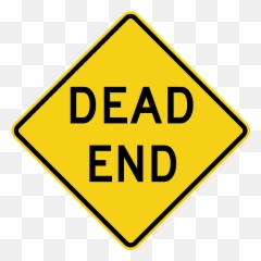 Dead End Road Sign Roadsign Street - Shapes For Driving Diamond Emoji