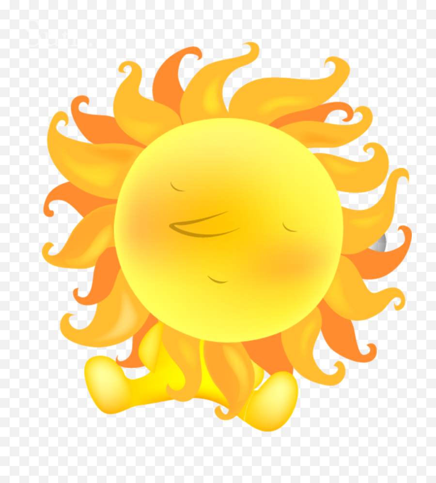 Hot Clipart Sun Hot Sun Transparent - Cute Sun Transparent Background Emoji,Pansexual Emoji