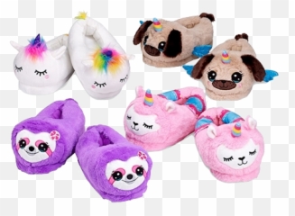 Top Trenz Fuzzy Fantasy Slippers One Size - Top Trenz Slippers Emoji,Emoji Slippers