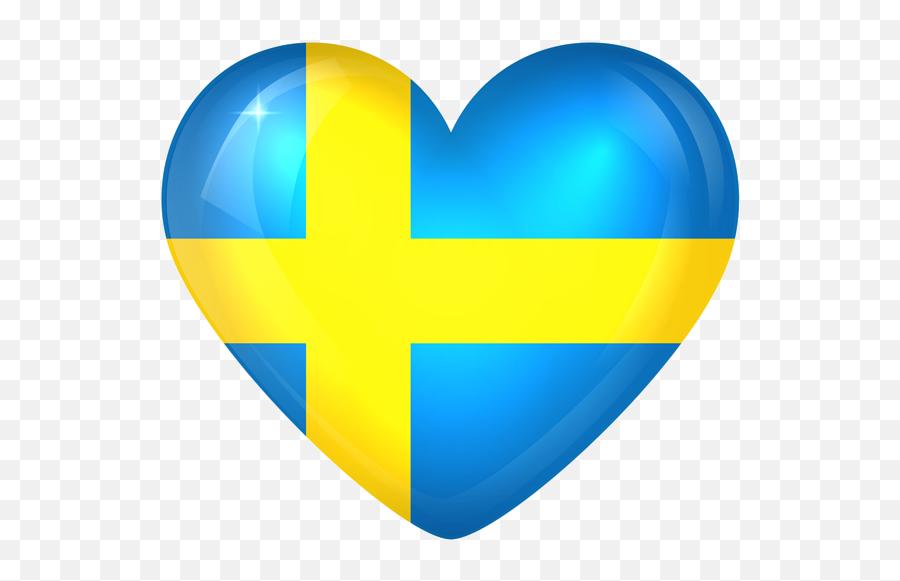 Sweden Large Heart Flag In 2020 - Flag Sweden Transparent Emoji,Us Flag Emoticon