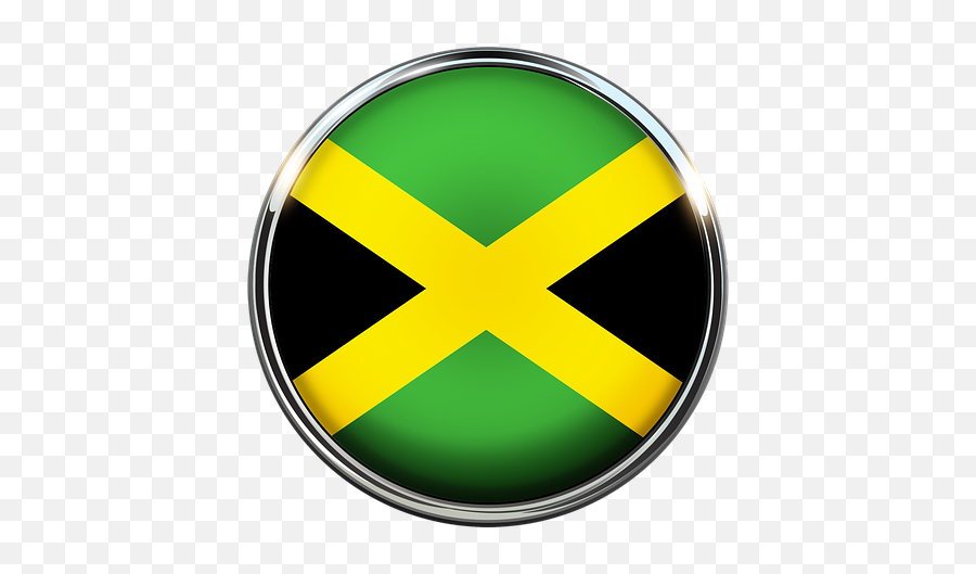 Jamaica Flag Circle - Bandeira Da Jamaica Em Png Emoji,Jamaican Flag Emoji
