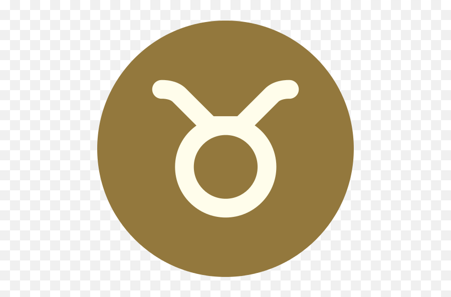Taurus Icon At Getdrawings - Flat Zodiac Icon Emoji,Horoscope Signs Emoji