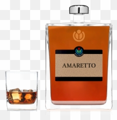 Wikidrink Amaretto - Glass Bottle Emoji