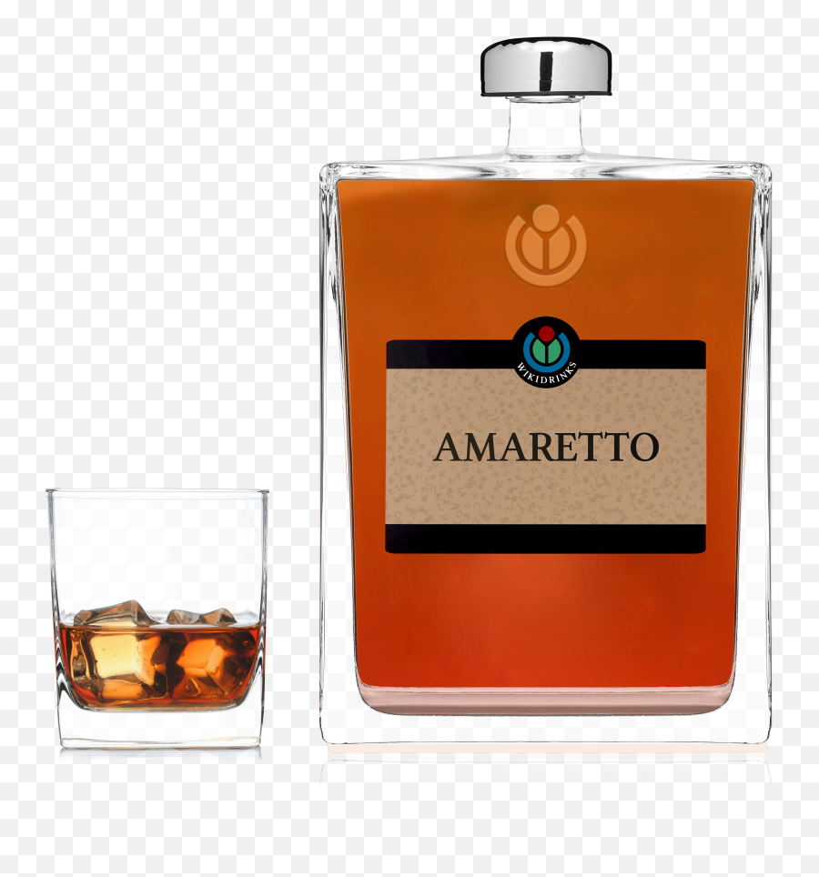 Wikidrink Amaretto - Glass Bottle Emoji,Tumbler Glass Emoji