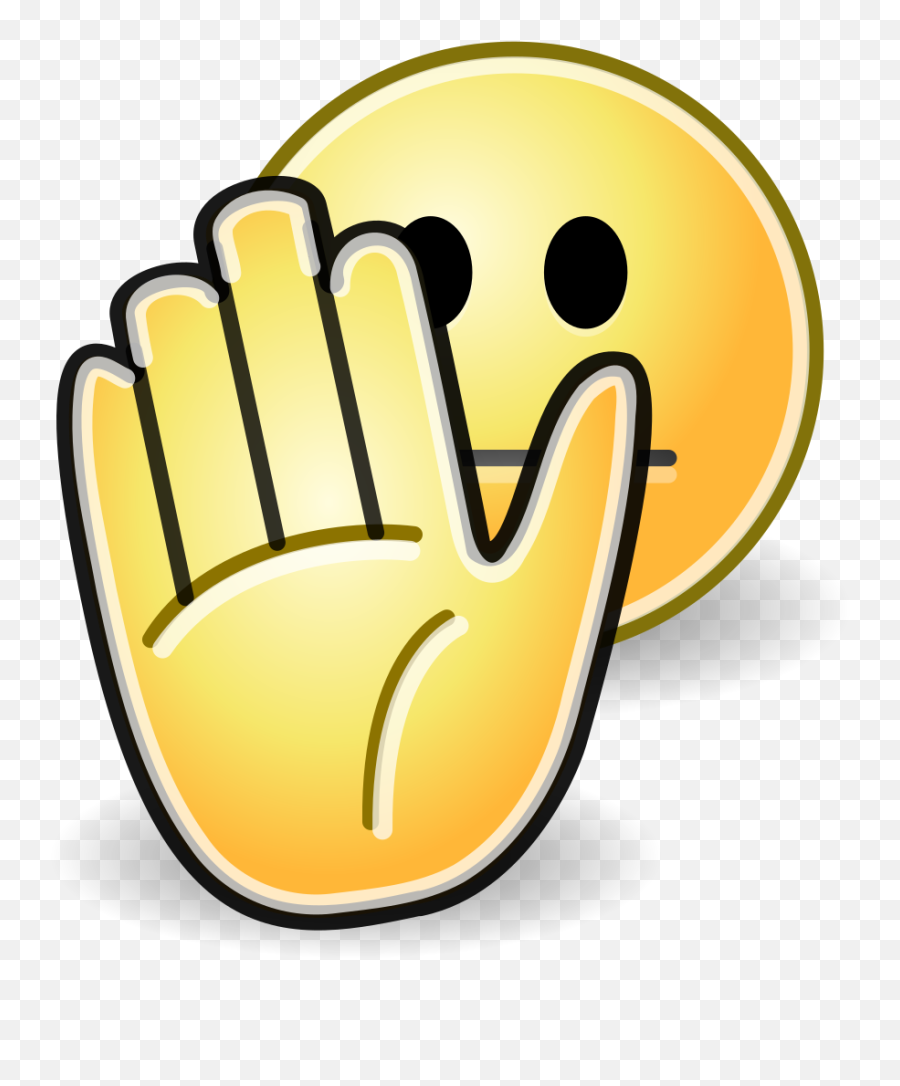 Face - Smiley With Hand Png Emoji,Emoticons P