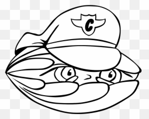 Clam Shell Police Shellfish Seafood - Clam Clip Art Emoji,Conch Shell Emoji