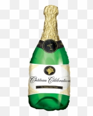 Champagne Bottle Png Free Download - Champagne Balloon Emoji,Champagne Emoji