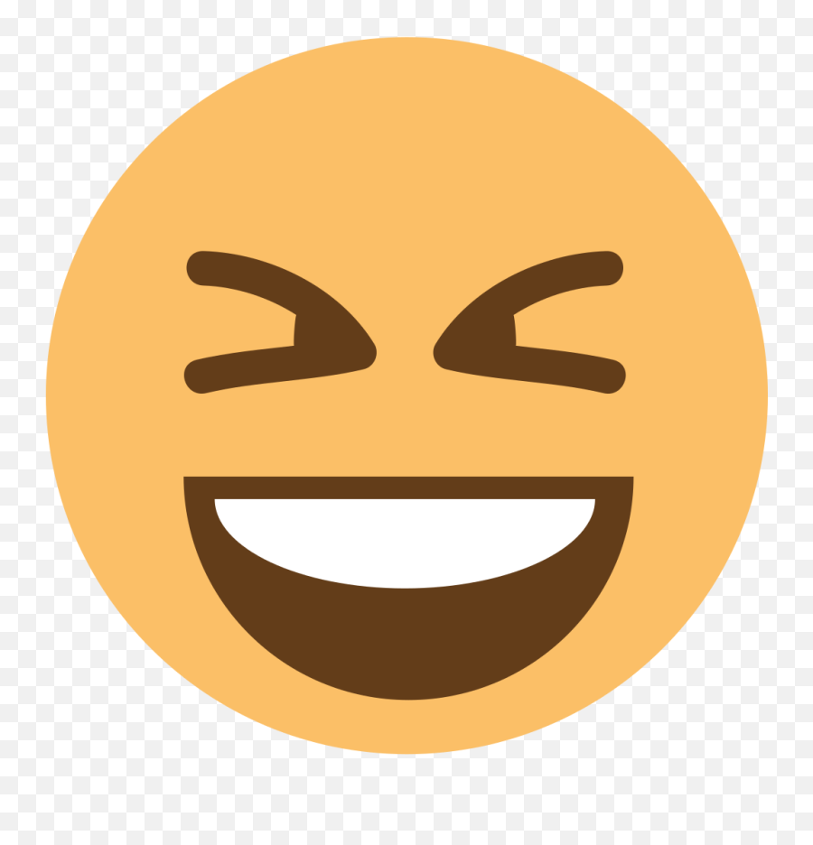 Emojione1 1f606 - Laughing Emoji Meme Gif,Kick Emoji