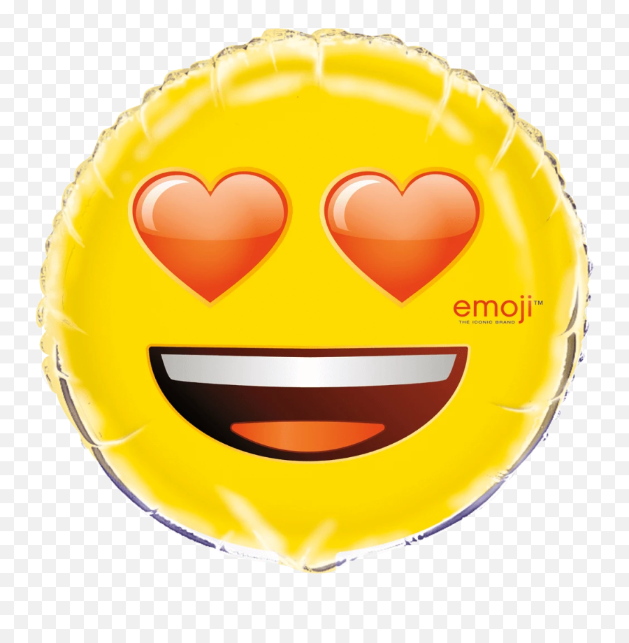 Folie Ballon - Emoji Forelsket 1846 Cm Emoji Specs,Ballon Emoji