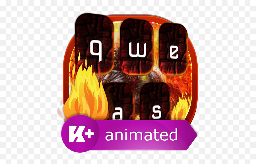 Fire Animated Keyboard Theme - Apps On Google Play Screenshot Emoji,Badass Emoji