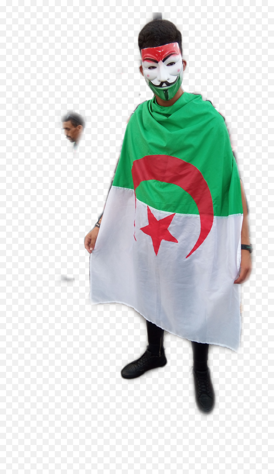Algeria Algerie Dz Alger Flag - Cosplay Emoji,Algeria Flag Emoji
