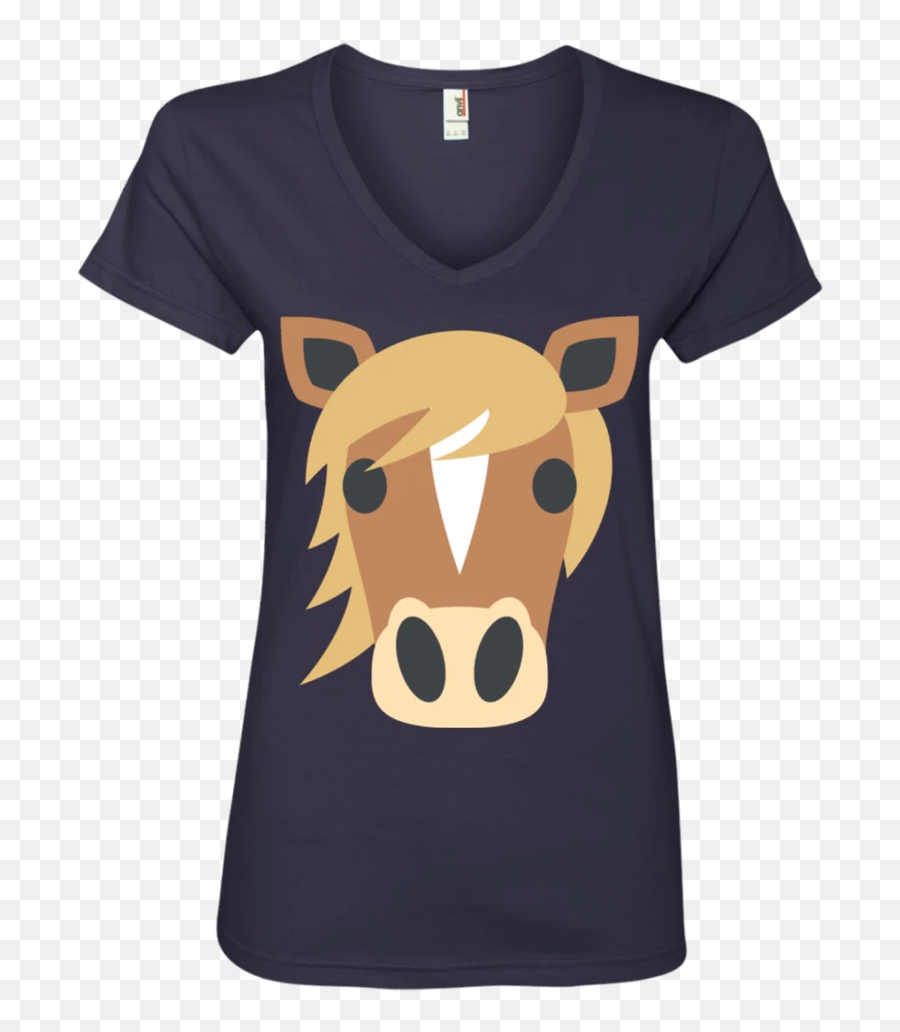 Horse Face Emoji Ladies V - Hogwarts Wasn T Hiring Shirt,Cheetah Emoji