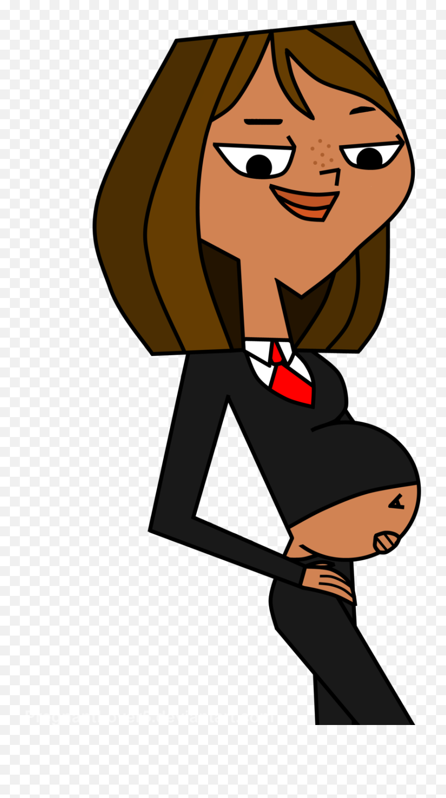Pregnant Lawyer Courtney By Pregnantlover5 Pregnant - Total Pregnant Total Drama Courtney Emoji,Pregnant Emoji Png