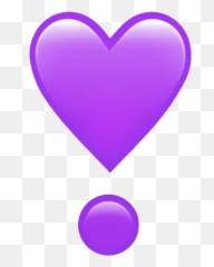 Purple Heart Emoji Png Picture - Purple Heart Emoji Jpg,What Does The Purple Emoji Mean