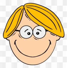 SBCP47 Smile Boy Clipart Png Big Pictures HD 4570bookinfo - Blond With Glasses Art Emoji