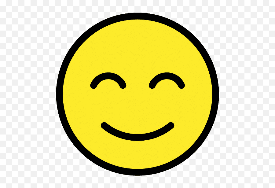 Smiling Face With Smiling Eyes Emoji - Smile,Smiley Face Blushing Emoji