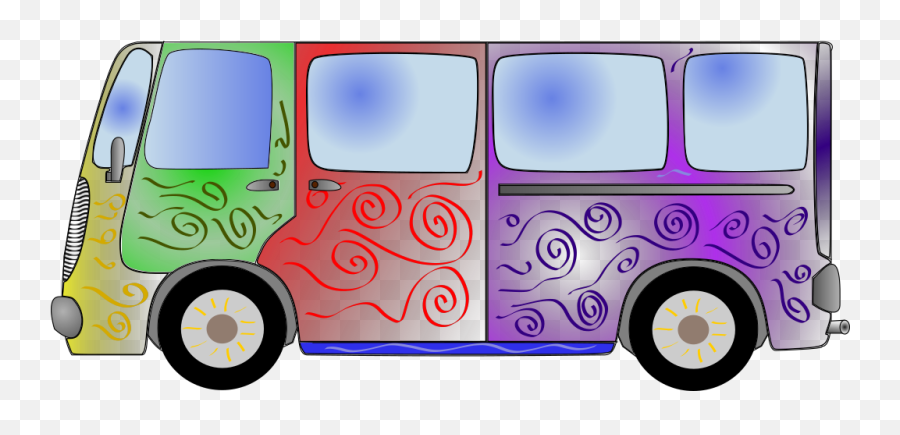 Hippie Van Png Svg Clip Art For Web - Download Clip Art Commercial Vehicle Emoji,Hippie Emojis
