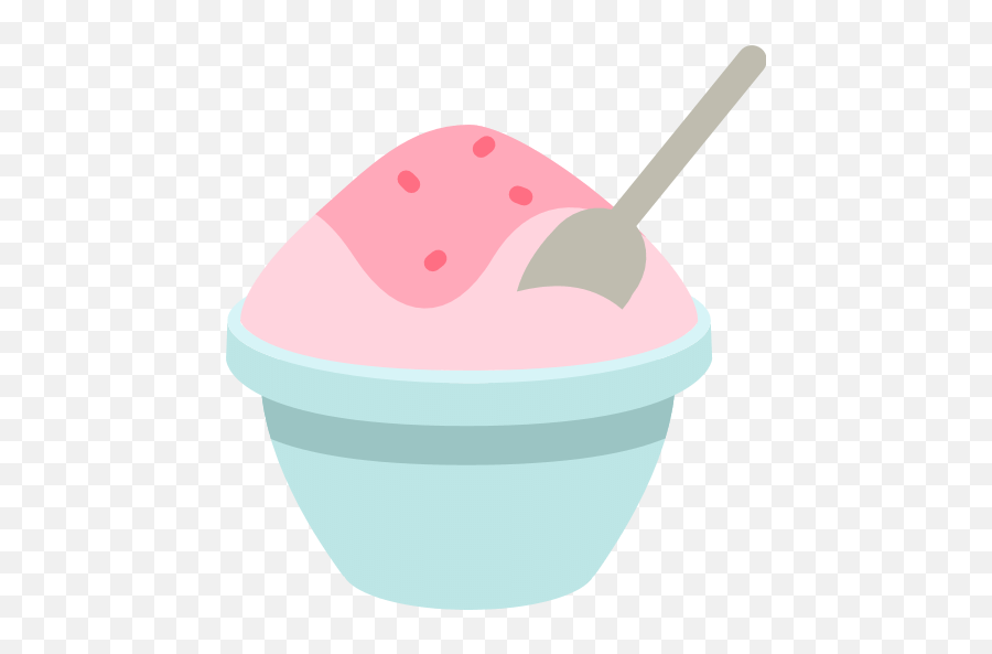 Shaved Ice Emoji For Facebook Email Sms - Gelato,Ice Emoji