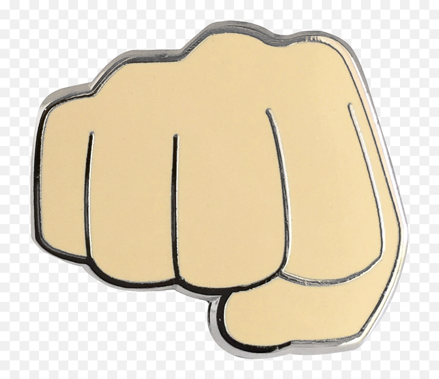 Fist Bump Emoji Pin - Fist Bump Clipart Transparent,Fist Bump Emoji