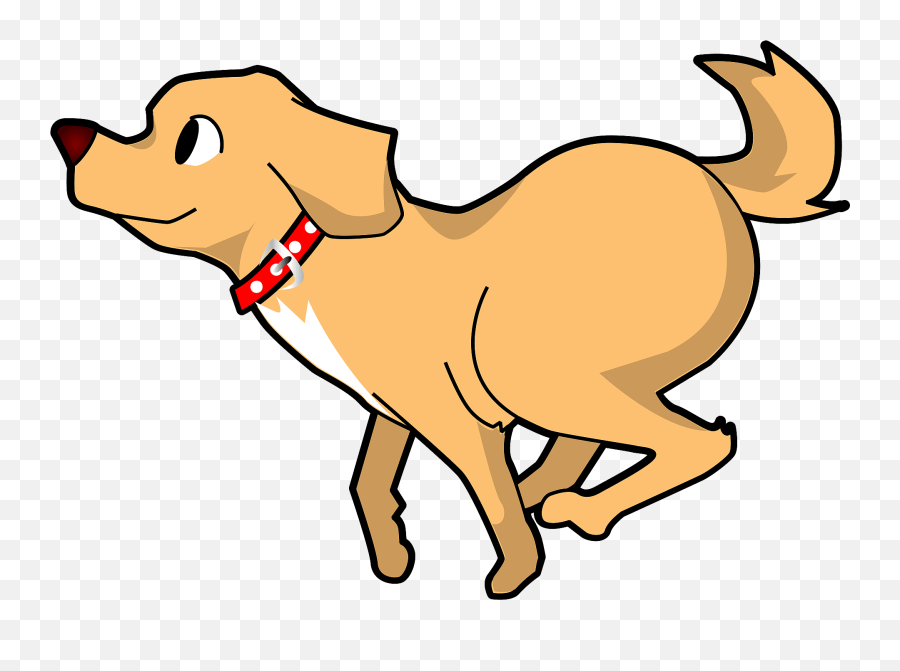 Dog Is Running Clipart - Running Dog Clipart Png Emoji,Boxer Dog Emoji
