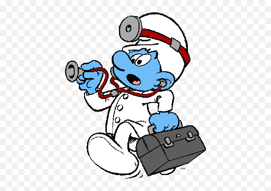 Disney Cartoon Characters - Doctor Cartoon On Disney Emoji,Smurf Emoji