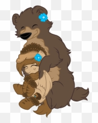 Hugging Teddy Bear Emoji - Cartoon Bear Hug,Bear Hug Emoji