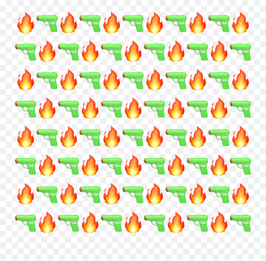 Emoji Fire Fuego Pistola Sticker - Vertical,Fuego Emoji