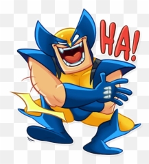 Telegram Sticker - Cartoon Emoji,Wolverine Emoji