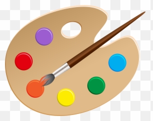 Transparent Palette Art Clipart Emoji,Paint Palette Emoji