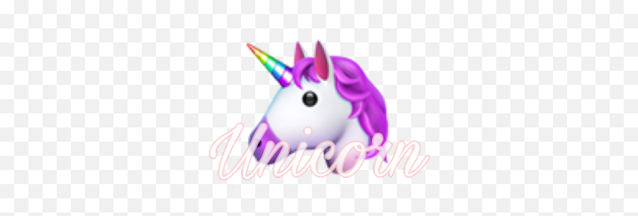 Emoji Unicorn Unicorns Vunia22 Appleemoji Iphone Unicor - Cartoon,Unicorn Emoji