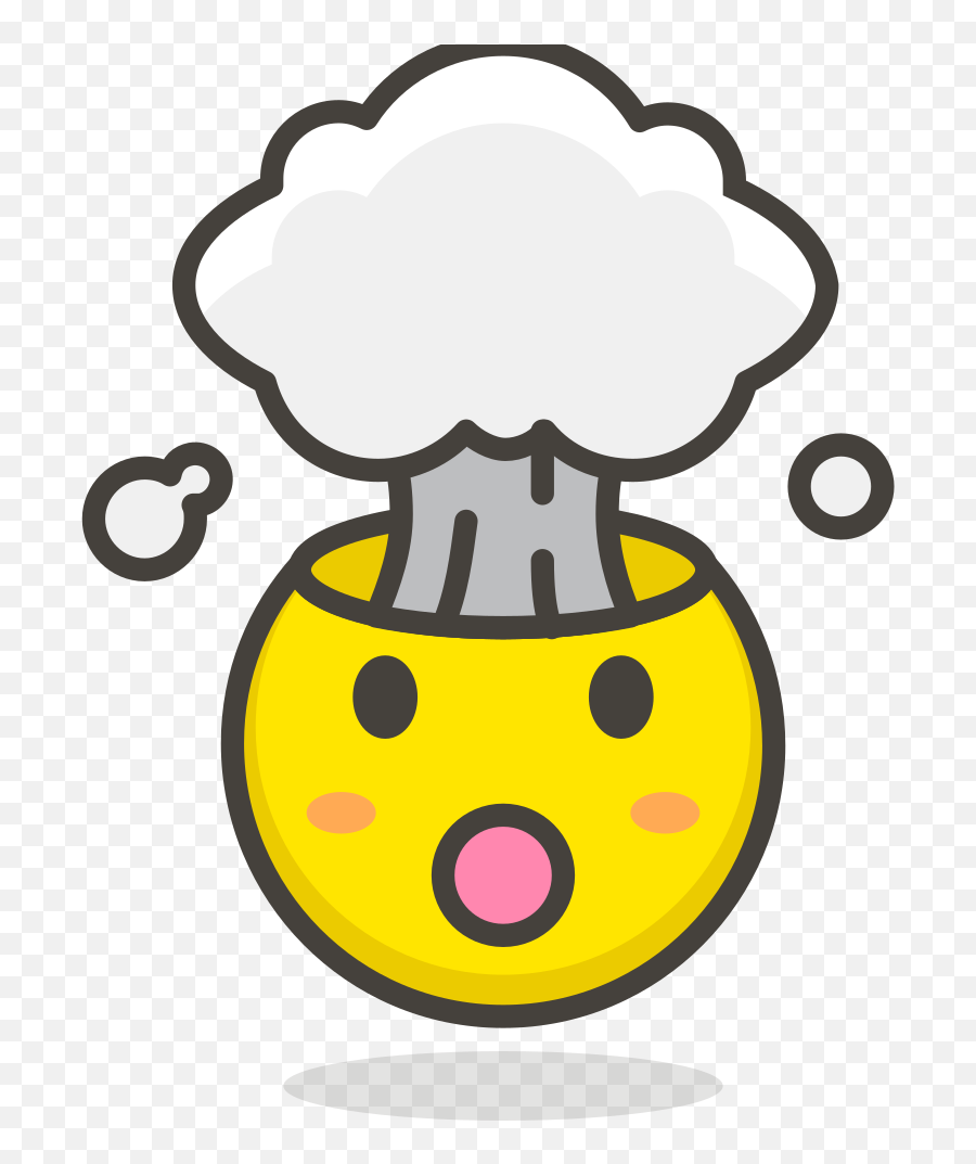 062 - Exploding Head Png Emoji,O Emoji