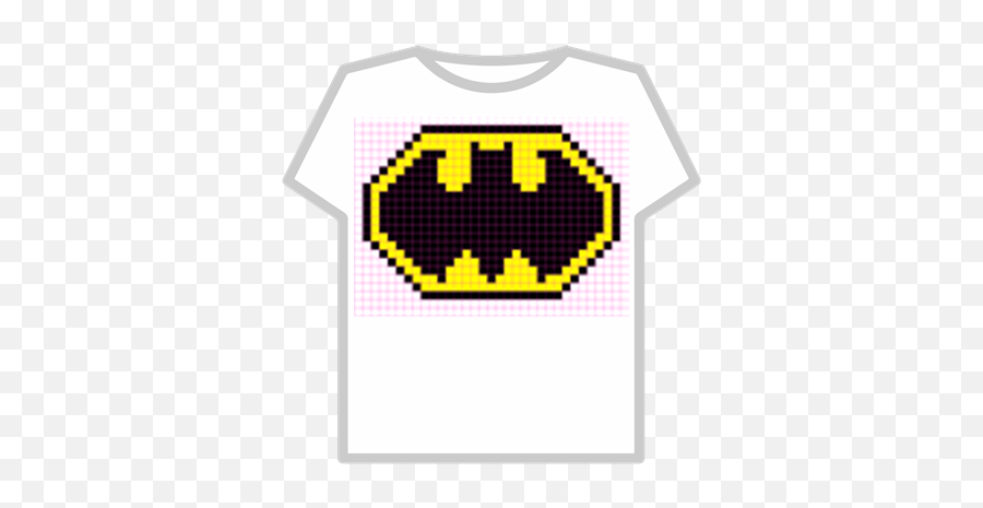 Ber Pixel Batman Symbol - Minecraft Pixel Art Emoji,Batman Emoji