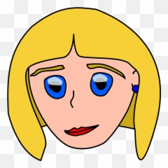 Free Hairstyle Hair Vectors - Face Of Mother Cartoon Emoji,Emo Emoticon