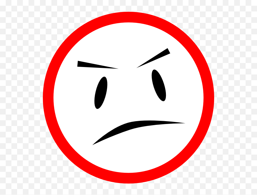 Mad Face Angry Dude Clip Art At Vector - Portable Network Graphics Emoji,Mad Face Emoticon