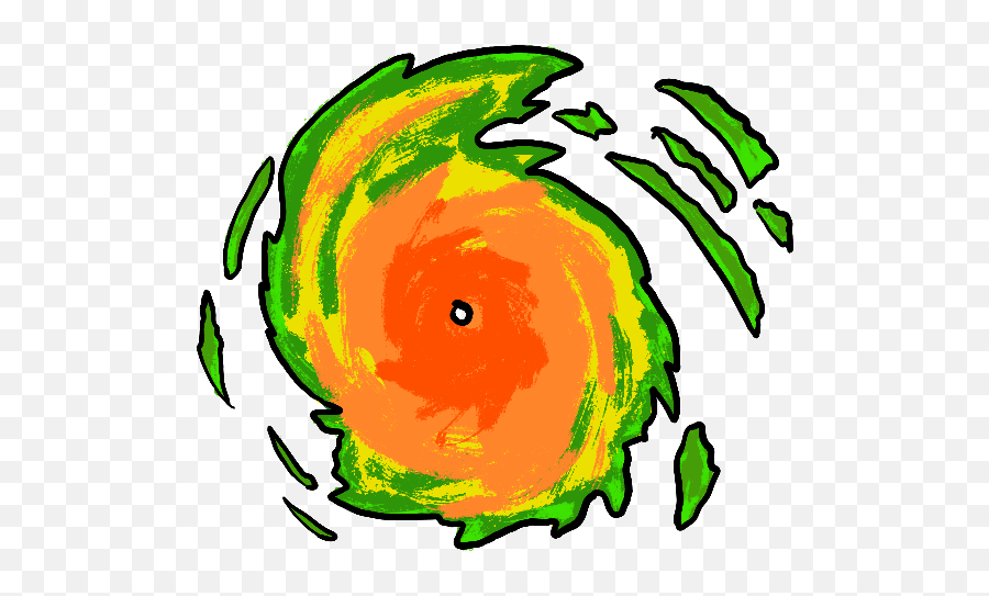 Nhc Atlantic Tropical - Hurricane Clipart Transparent Background Emoji,Hurricane Emoji