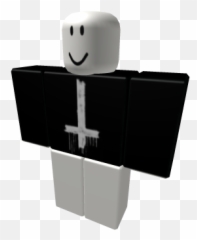 Upside Down Cross - Roblox Adidas Shirt Black Emoji