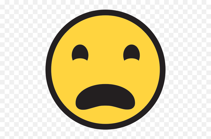 Frowning Face With Open Mouth Emoji For Facebook Email - Frowning Mouth Transparent,Frowning Emoji