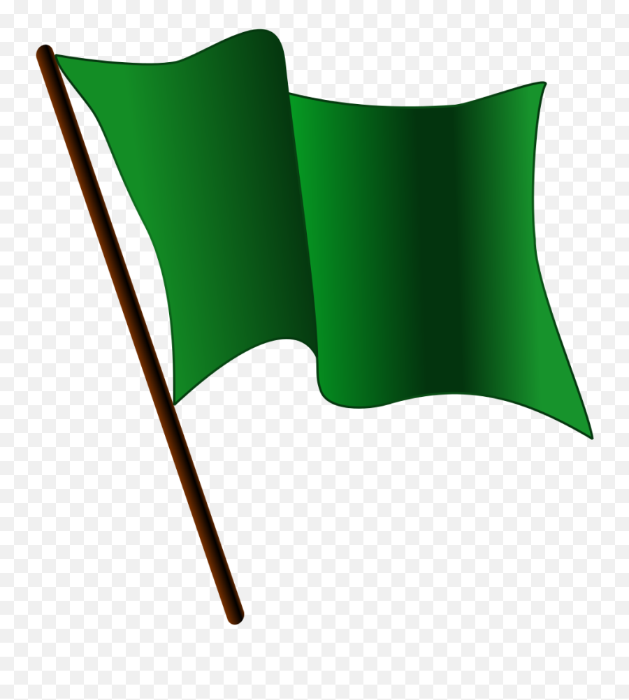 Darkgreen Flag Waving - Red Flag Emoji,Jamaican Flag Emoji