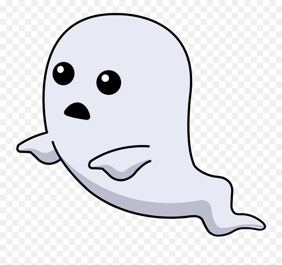 Sad Ghost Transparent Png Clipart - Cute Ghost Png Transparent Emoji,Emoji With Ghost Coming Out Of Mouth