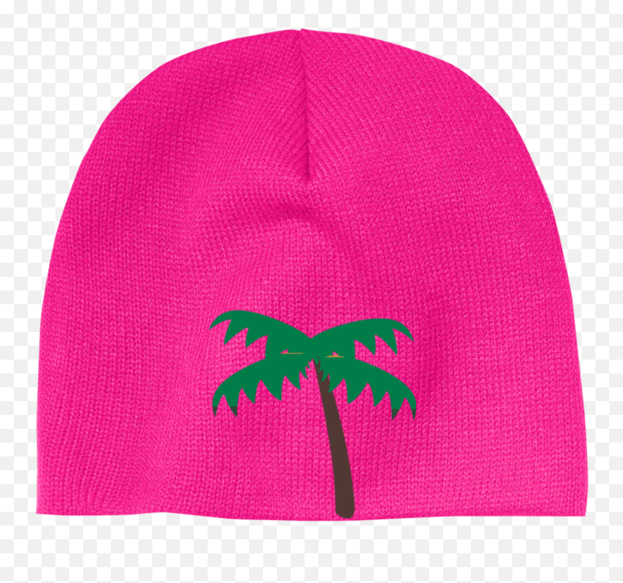 Palm Tree Emoji Cp91 Acrylic Beanie - Beanie,Palm Tree Emoji