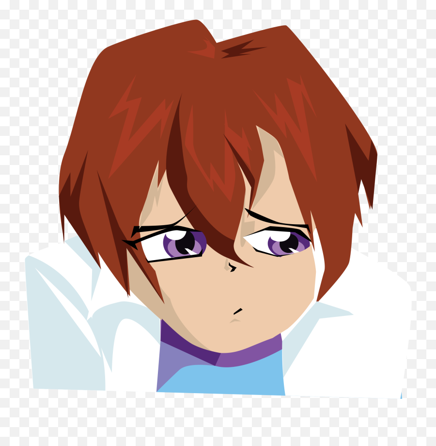 Sad Anime Boy Png 8 Png Image - Boy Cartoon Sad Png Emoji,Sad Anime Emoji