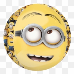 Despicable Me Minion Balloon Orbz - Valentine Box Emoji